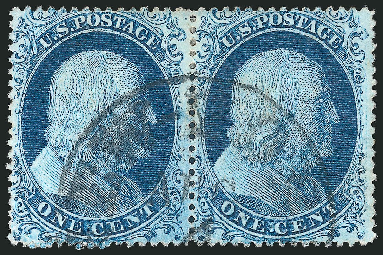 Price of US Stamps Scott Catalogue # 20 - 1857 1c Franklin. Robert Siegel Auction Galleries, Mar 2011, Sale 1006, Lot 1061