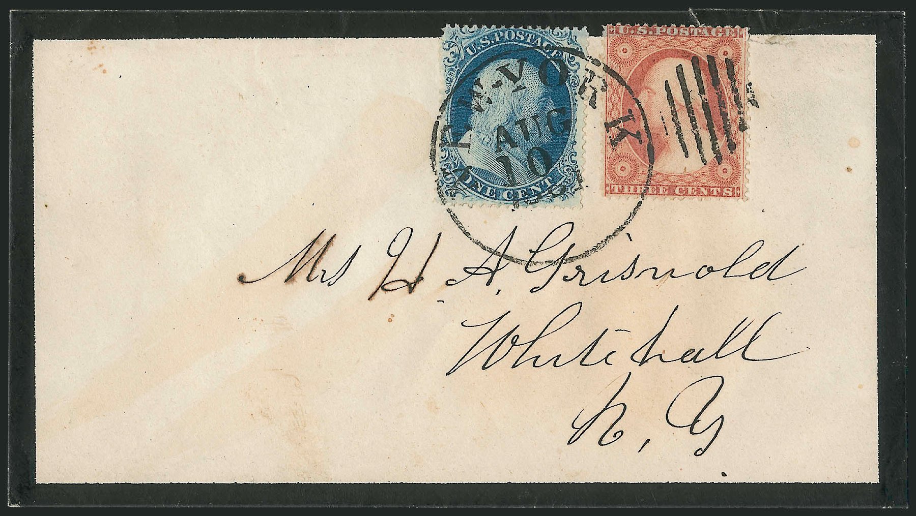 Cost of US Stamp Scott Catalog 20 - 1c 1857 Franklin. Robert Siegel Auction Galleries, Mar 2011, Sale 1006, Lot 1585