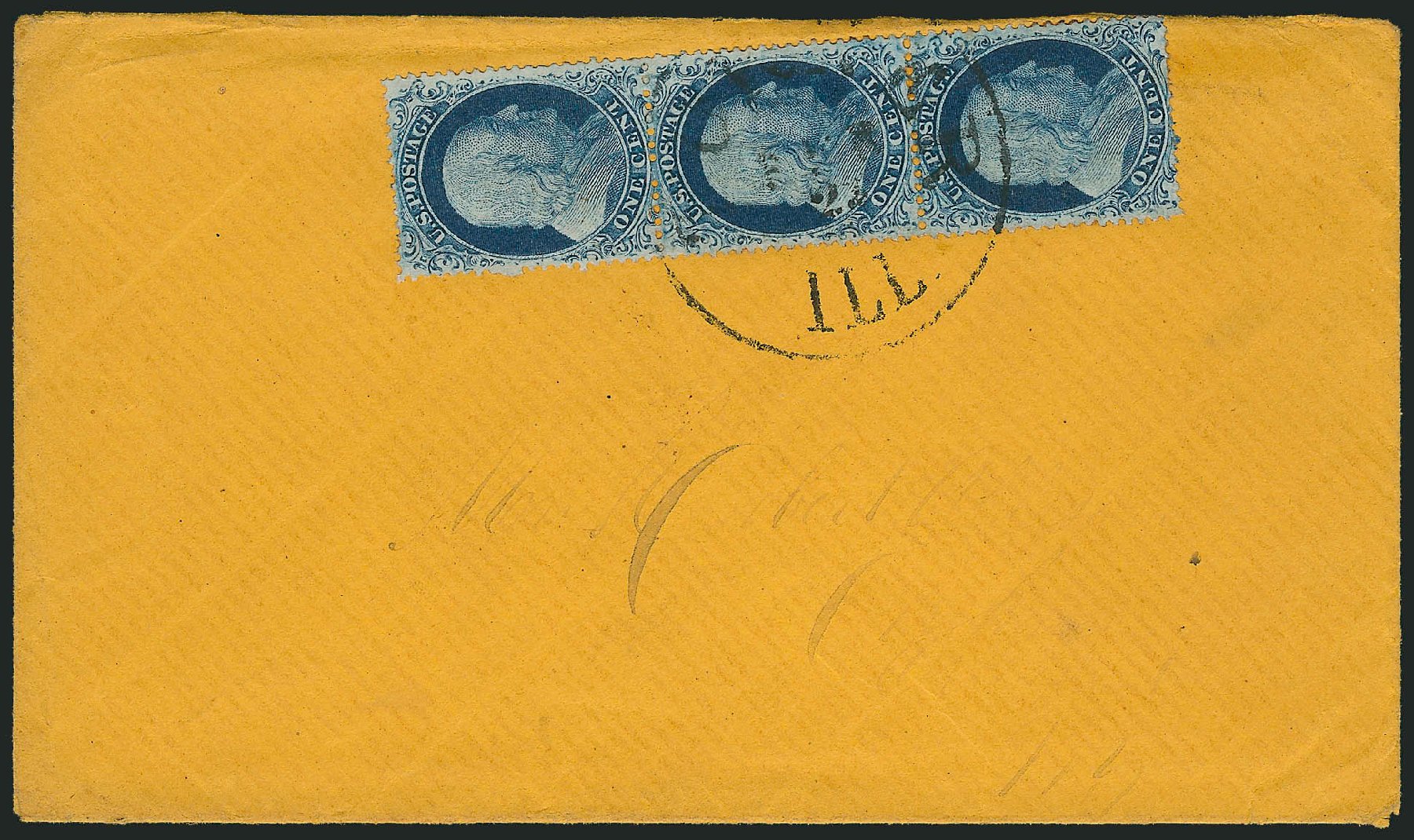 US Stamps Value Scott #20 - 1857 1c Franklin. Robert Siegel Auction Galleries, Mar 2011, Sale 1006, Lot 1082