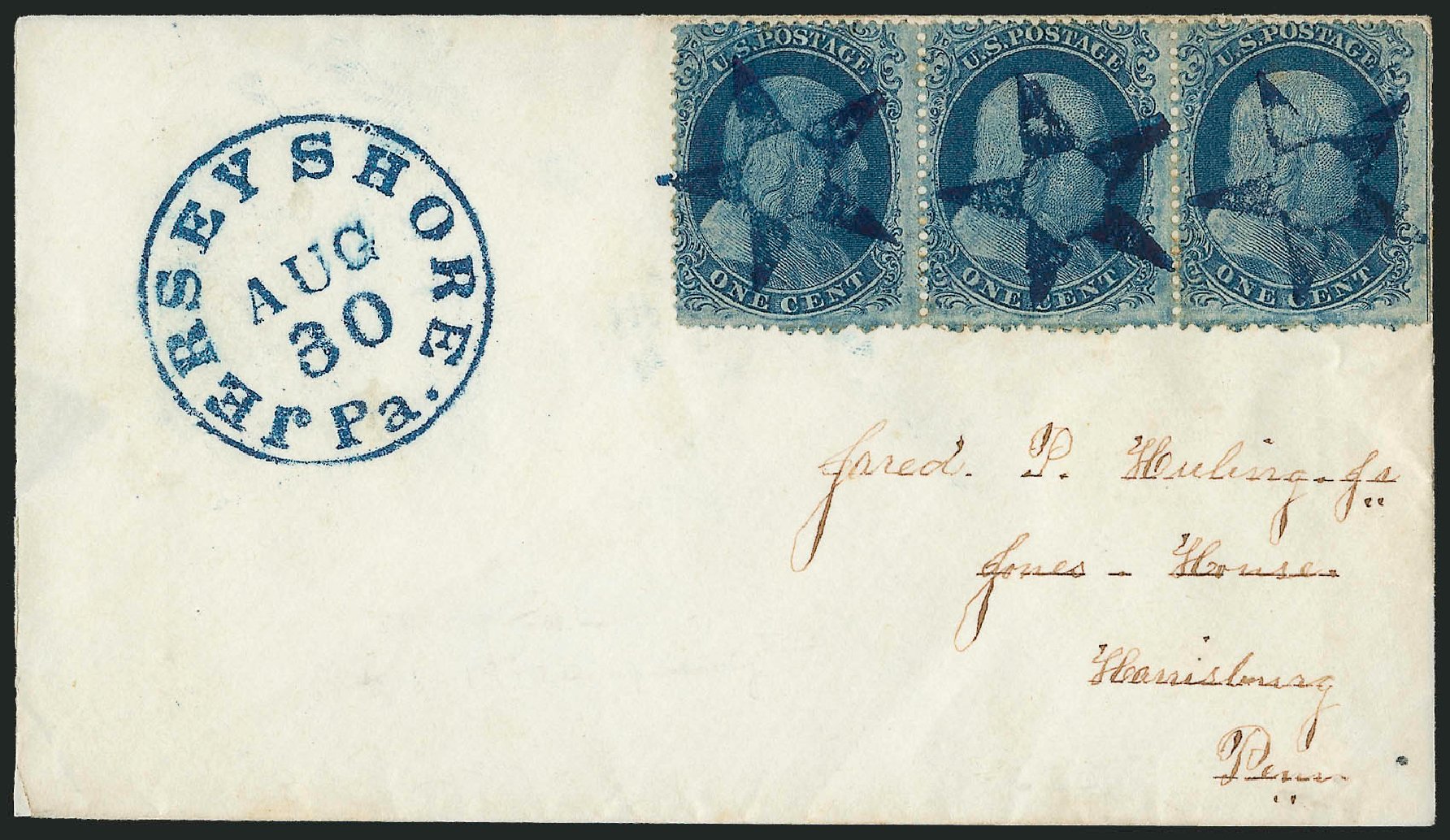 Price of US Stamps Scott # 20: 1c 1857 Franklin. Robert Siegel Auction Galleries, Mar 2011, Sale 1006, Lot 1502