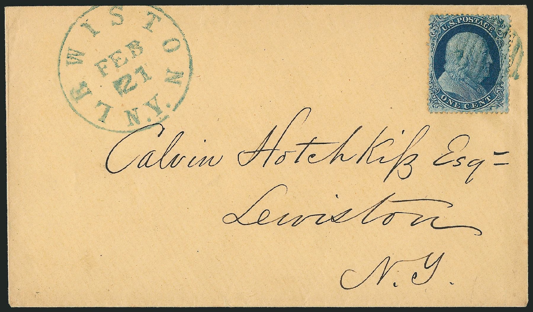 Prices of US Stamp Scott Catalog # 20: 1c 1857 Franklin. Robert Siegel Auction Galleries, Mar 2011, Sale 1006, Lot 1583