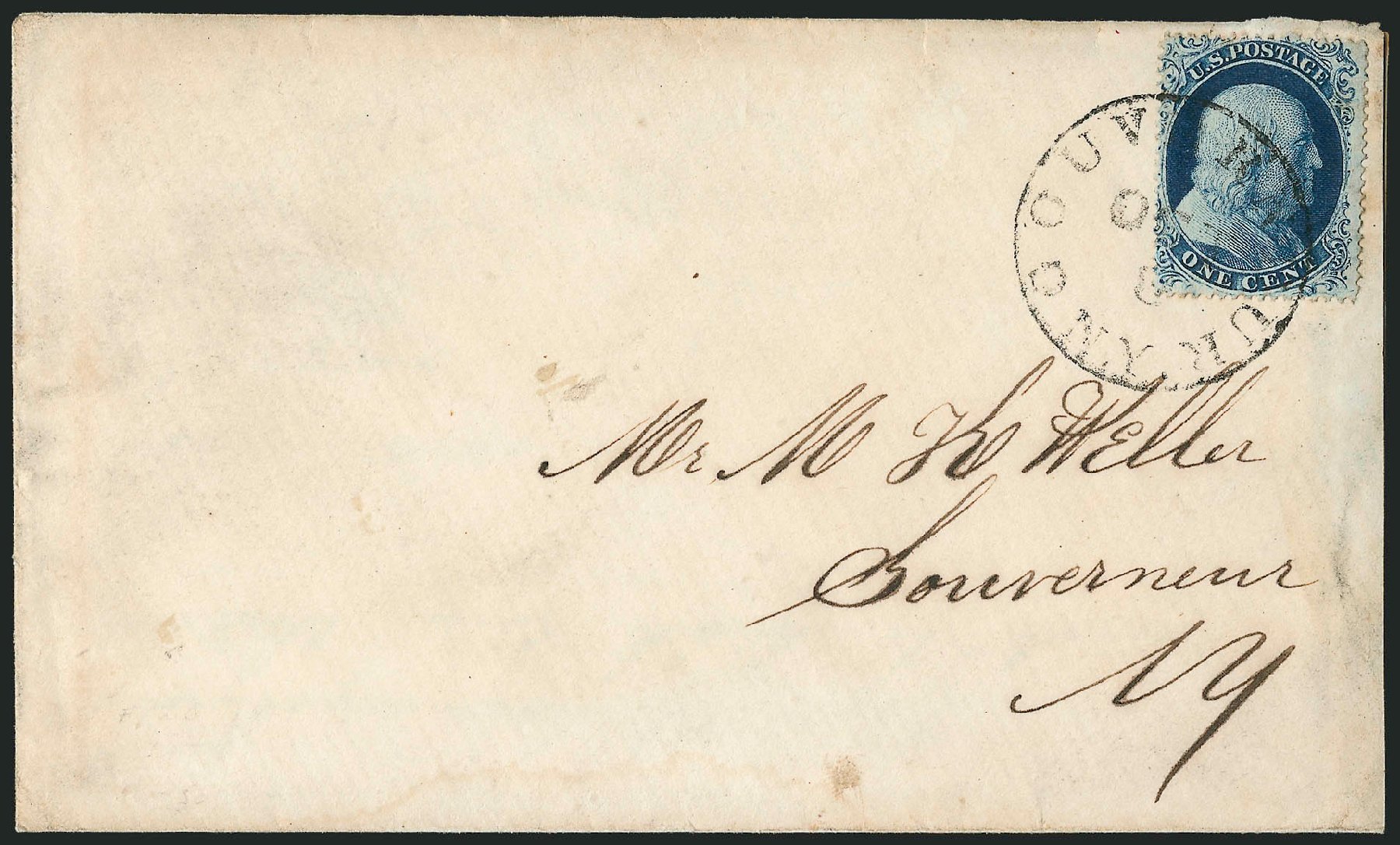 Prices of US Stamp Scott Cat. # 20: 1857 1c Franklin. Robert Siegel Auction Galleries, Mar 2011, Sale 1006, Lot 1126