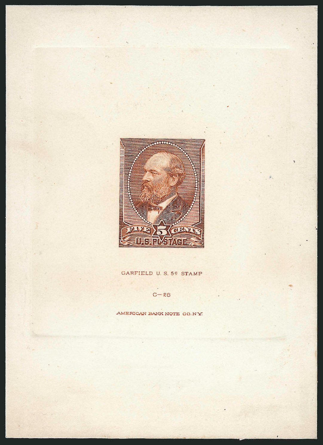 Price of US Stamps Scott Cat. #205: 5c 1882 Garfield. Robert Siegel Auction Galleries, Dec 2012, Sale 1037, Lot 1177