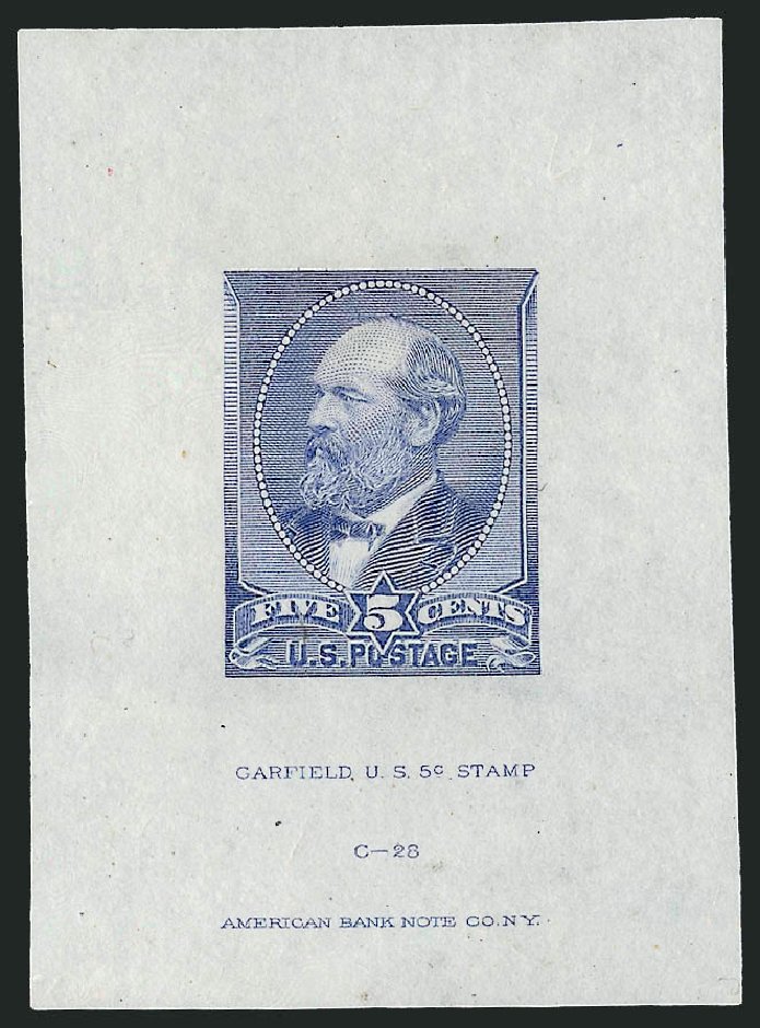 US Stamps Prices Scott Cat. # 205 - 1882 5c Garfield. Robert Siegel Auction Galleries, Sep 2008, Sale 962, Lot 2098