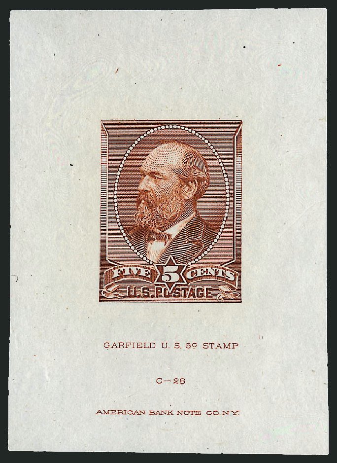 US Stamp Value Scott Catalogue 205: 1882 5c Garfield. Robert Siegel Auction Galleries, Sep 2008, Sale 962, Lot 2099