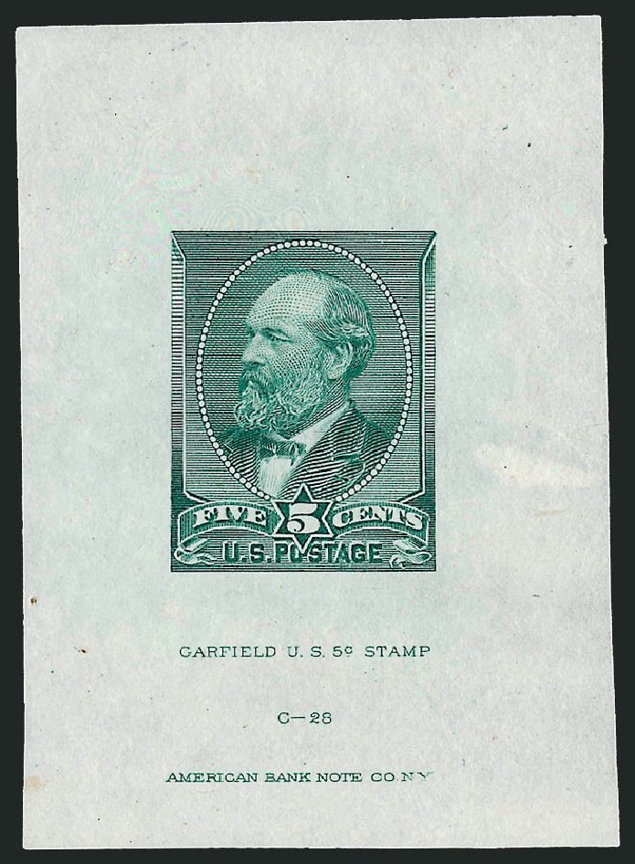 US Stamps Value Scott Catalogue # 205: 1882 5c Garfield. Robert Siegel Auction Galleries, Sep 2008, Sale 962, Lot 2101