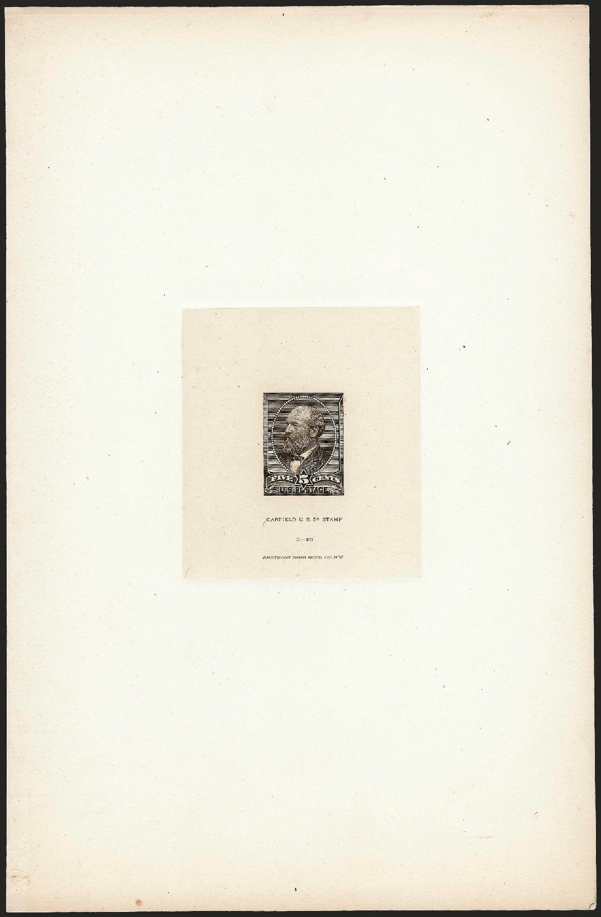 US Stamps Values Scott Cat. #205: 1882 5c Garfield. Robert Siegel Auction Galleries, Oct 2008, Sale 963, Lot 831