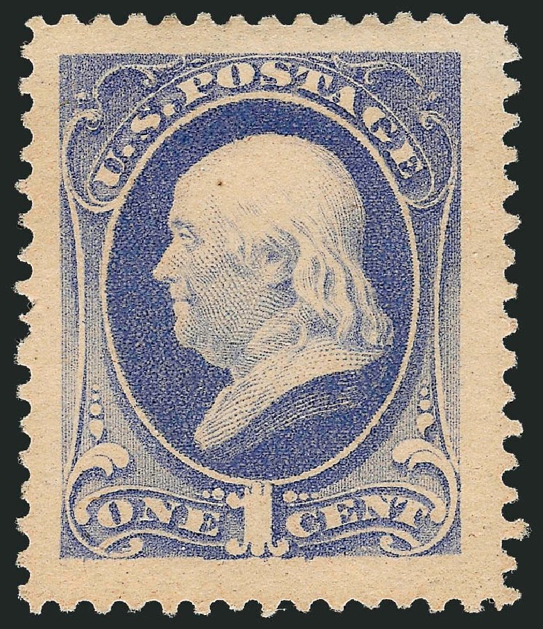 US Stamp Prices Scott # 206: 1c 1882 Franklin. Robert Siegel Auction Galleries, Sep 2008, Sale 962, Lot 2464