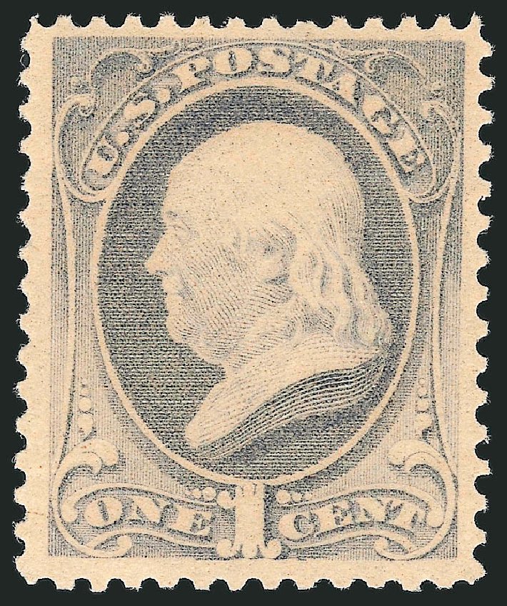 Price of US Stamps Scott Cat. # 206: 1882 1c Franklin. Robert Siegel Auction Galleries, Sep 2009, Sale 976, Lot 1622