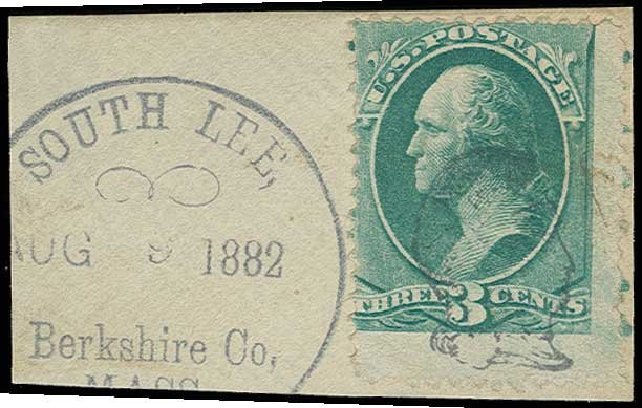 Prices of US Stamps Scott Catalogue 207: 3c 1882 Washington. H.R. Harmer, Jun 2013, Sale 3003, Lot 1128
