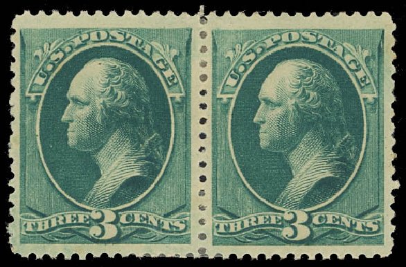 Values of US Stamp Scott 207: 3c 1882 Washington. Daniel Kelleher Auctions, Jul 2011, Sale 625, Lot 793