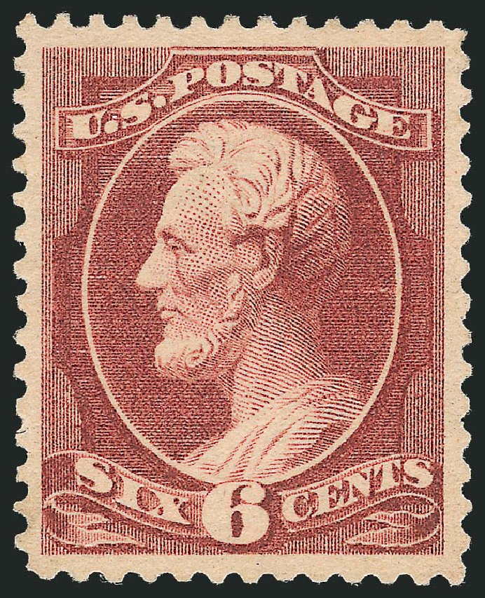Prices of US Stamp Scott #208 - 1882 6c Lincoln. Robert Siegel Auction Galleries, Oct 2010, Sale 997, Lot 5627