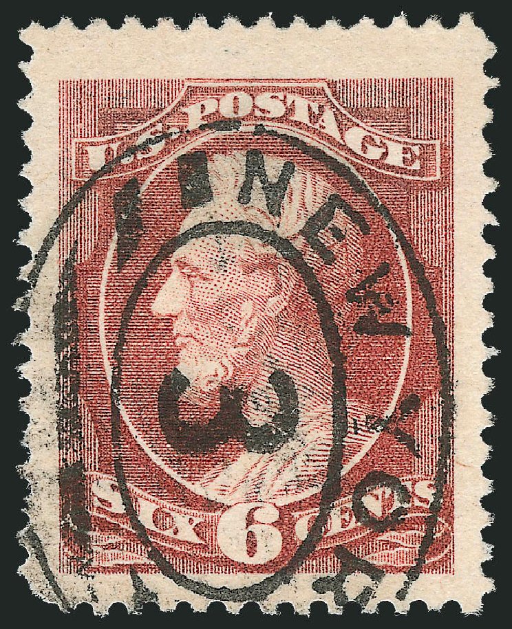 Costs of US Stamp Scott #208: 1882 6c Lincoln. Robert Siegel Auction Galleries, Oct 2012, Sale 1032, Lot 3305