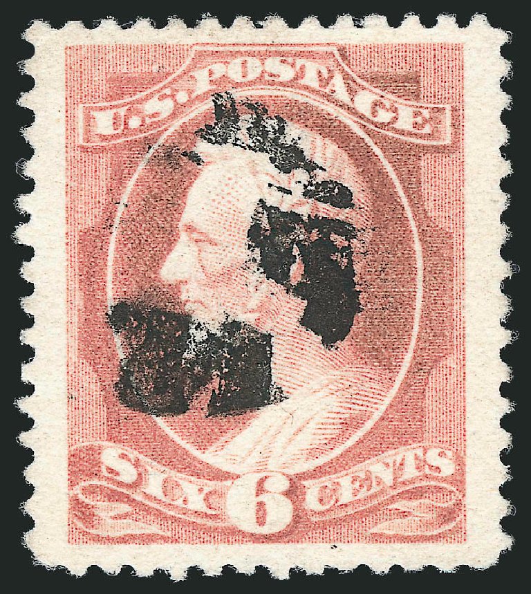 US Stamp Value Scott Cat. 208: 6c 1882 Lincoln. Robert Siegel Auction Galleries, Apr 2010, Sale 984, Lot 505