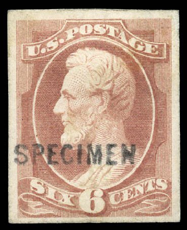 Cost of US Stamps Scott Cat. #208: 6c 1882 Lincoln. Matthew Bennett International, Mar 2011, Sale 335, Lot 52