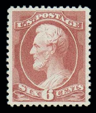 Prices of US Stamps Scott Catalog # 208: 6c 1882 Lincoln. Matthew Bennett International, Oct 2007, Sale 322, Lot 2066