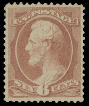 Prices of US Stamp Scott 208: 1882 6c Lincoln. H.R. Harmer, May 2014, Sale 3005, Lot 1146