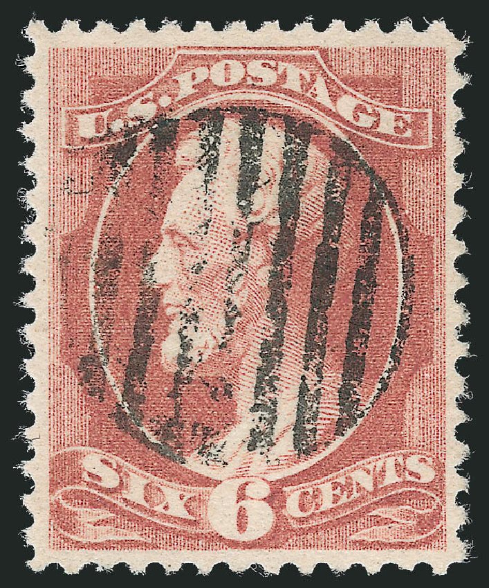 US Stamp Prices Scott 208 - 1882 6c Lincoln. Robert Siegel Auction Galleries, Sep 2012, Sale 1027, Lot 96