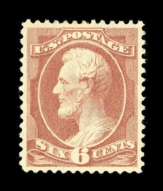 Values of US Stamp Scott Catalogue # 208: 1882 6c Lincoln. Spink Shreves Galleries, May 2014, Sale 148, Lot 186