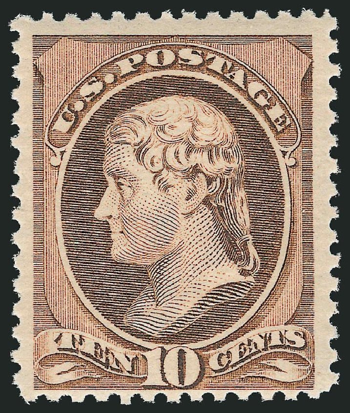 Cost of US Stamps Scott #209: 10c 1882 Thomas Jefferson. Robert Siegel Auction Galleries, Jul 2013, Sale 1050, Lot 317