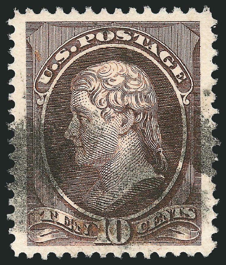 Price of US Stamps Scott Catalogue # 209: 1882 10c Thomas Jefferson. Robert Siegel Auction Galleries, Oct 2012, Sale 1032, Lot 3308