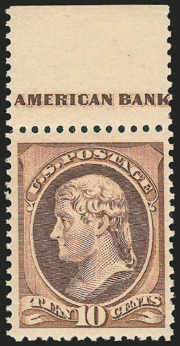 Costs of US Stamps Scott Catalog # 209: 1882 10c Thomas Jefferson. Robert Siegel Auction Galleries, Jun 2009, Sale 975, Lot 1439