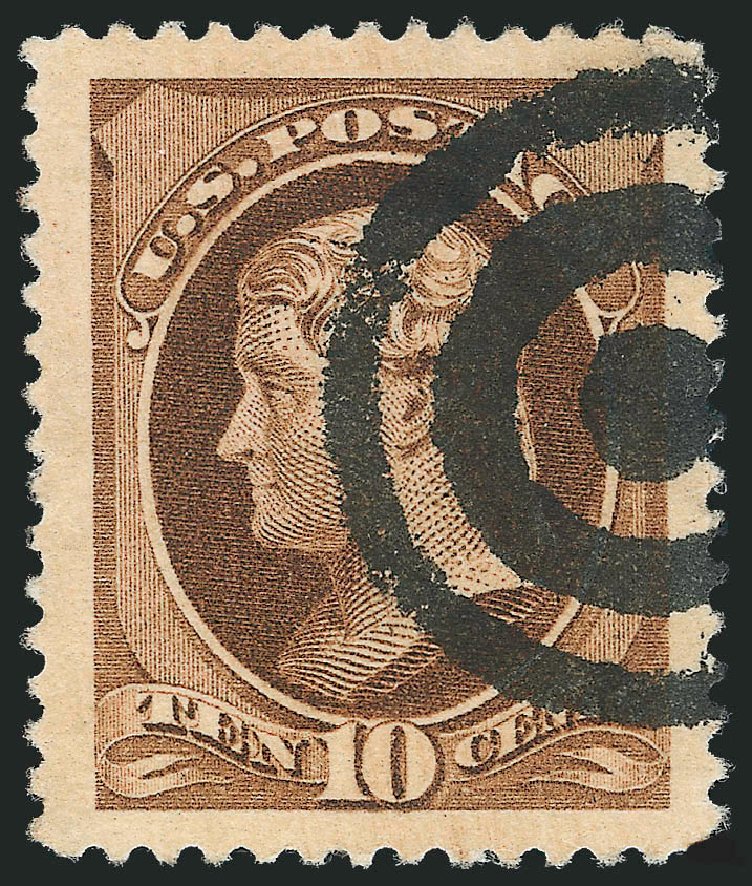 Price of US Stamp Scott Catalog # 209 - 1882 10c Thomas Jefferson. Robert Siegel Auction Galleries, Oct 2010, Sale 997, Lot 5629