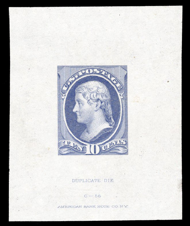 US Stamp Price Scott Catalog # 209: 10c 1882 Thomas Jefferson. Cherrystone Auctions, Jan 2014, Sale 201401, Lot 11