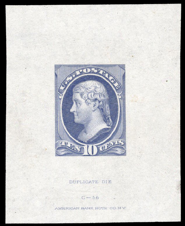 US Stamp Prices Scott Catalogue 209: 10c 1882 Thomas Jefferson. Cherrystone Auctions, Jul 2009, Sale 200907, Lot 145