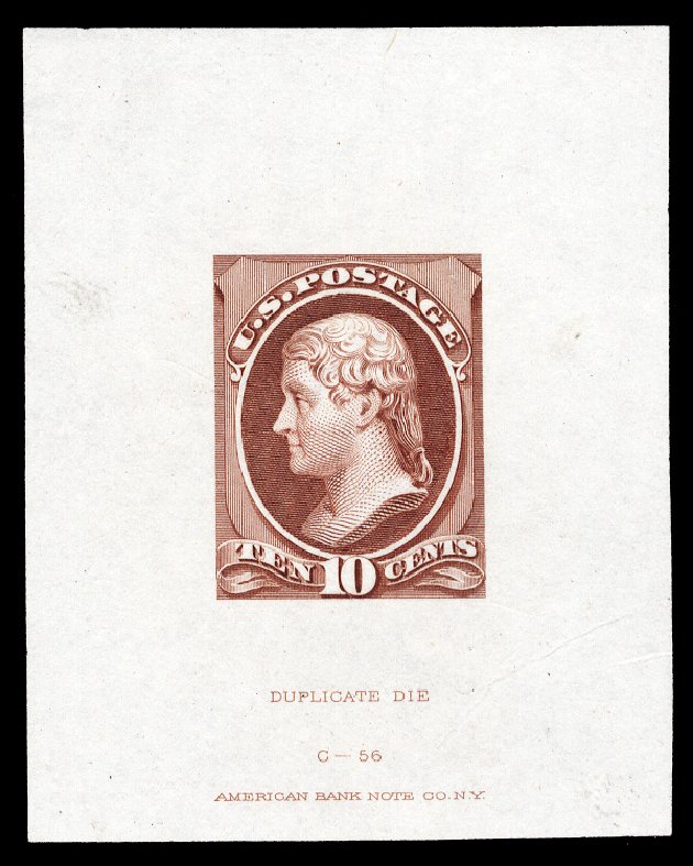 Prices of US Stamps Scott #209 - 1882 10c Thomas Jefferson. Cherrystone Auctions, Jan 2014, Sale 201401, Lot 12