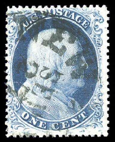 Price of US Stamp Scott Cat. #21: 1c 1857 Franklin. Matthew Bennett International, Sep 2010, Sale 331, Lot 357