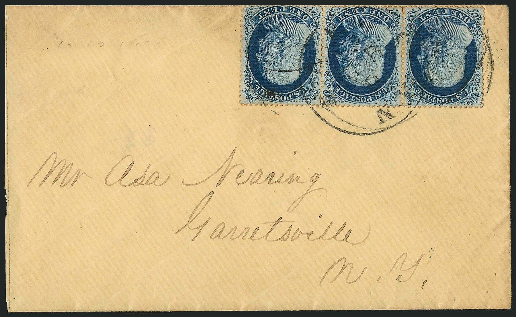 Value of US Stamp Scott Cat. #21: 1857 1c Franklin. Robert Siegel Auction Galleries, Mar 2011, Sale 1006, Lot 1178