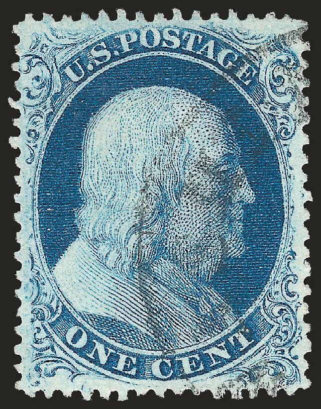 Prices of US Stamp Scott Catalog #21: 1c 1857 Franklin. Robert Siegel Auction Galleries, Sep 2009, Sale 976, Lot 1201