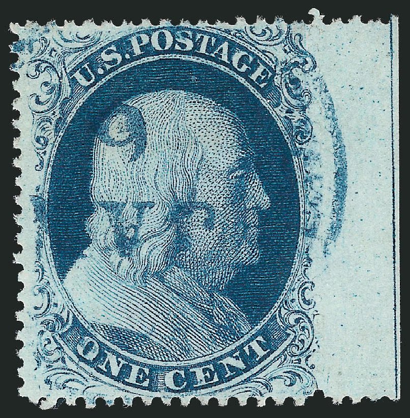 Costs of US Stamps Scott Catalogue # 21: 1c 1857 Franklin. Robert Siegel Auction Galleries, Mar 2011, Sale 1006, Lot 1094