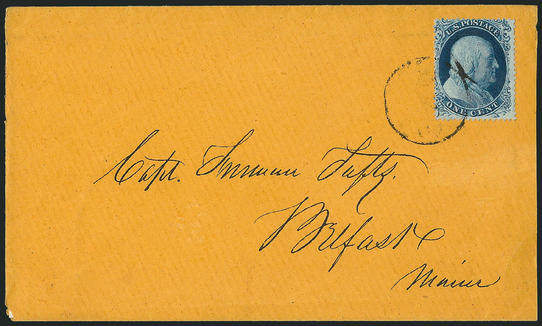 Price of US Stamp Scott Catalog # 21: 1c 1857 Franklin. Robert Siegel Auction Galleries, Mar 2011, Sale 1006, Lot 1172