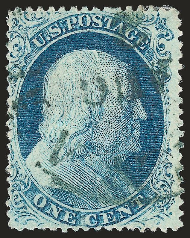 Cost of US Stamp Scott #21: 1c 1857 Franklin. Robert Siegel Auction Galleries, Apr 2010, Sale 984, Lot 122