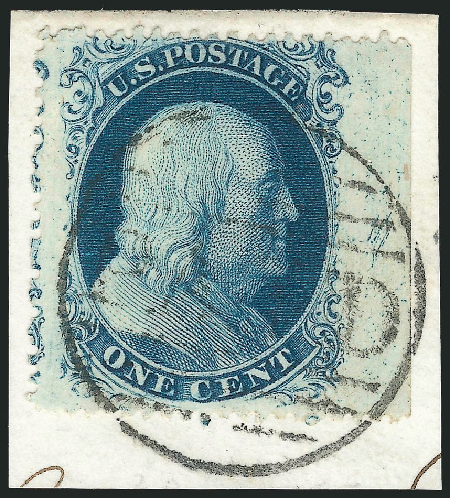 Prices of US Stamp Scott Catalog # 21: 1857 1c Franklin. Robert Siegel Auction Galleries, Mar 2011, Sale 1006, Lot 1093