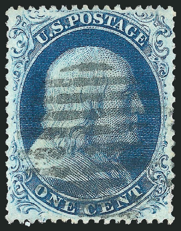 Prices of US Stamp Scott Catalog # 21: 1c 1857 Franklin. Robert Siegel Auction Galleries, Mar 2011, Sale 1006, Lot 1153