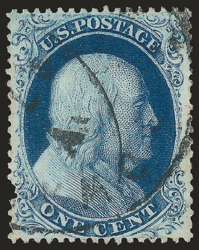 Value of US Stamp Scott #21: 1c 1857 Franklin. Robert Siegel Auction Galleries, Jun 2010, Sale 992, Lot 2073