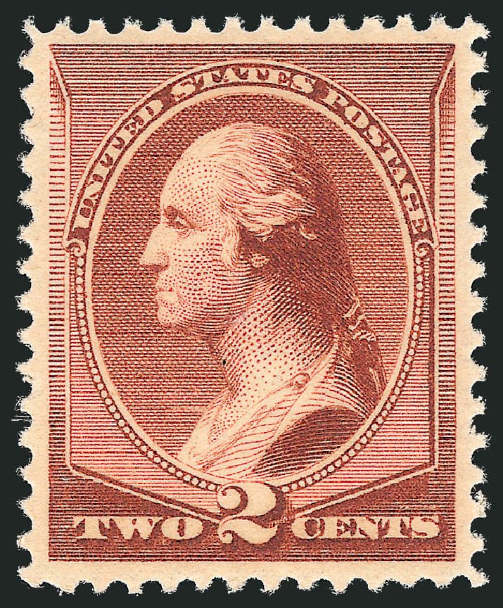 Costs of US Stamps Scott # 210 - 2c 1883 Washington. Robert Siegel Auction Galleries, Oct 2011, Sale 1014, Lot 1434