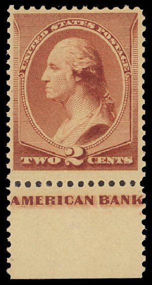 US Stamp Values Scott Catalog # 210: 2c 1883 Washington. Daniel Kelleher Auctions, Jun 2012, Sale 630, Lot 1435