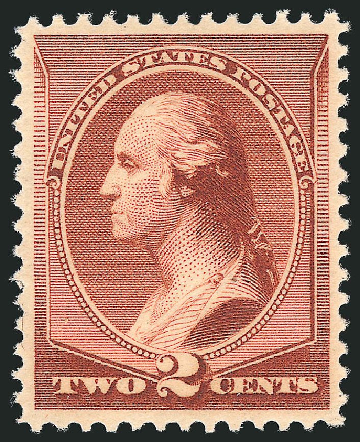 Cost of US Stamp Scott Catalog #210 - 1883 2c Washington. Robert Siegel Auction Galleries, Oct 2011, Sale 1014, Lot 1433