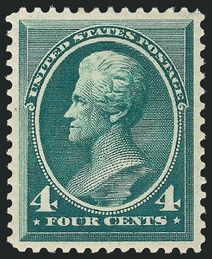 Value of US Stamps Scott # 211 - 4c 1883 Jackson. Robert Siegel Auction Galleries, Nov 2013, Sale 1057, Lot 797