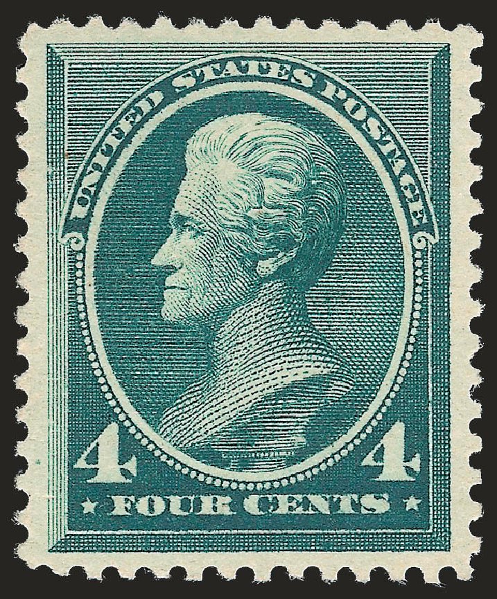 US Stamps Prices Scott #211: 1883 4c Jackson. Robert Siegel Auction Galleries, Sep 2009, Sale 976, Lot 1627