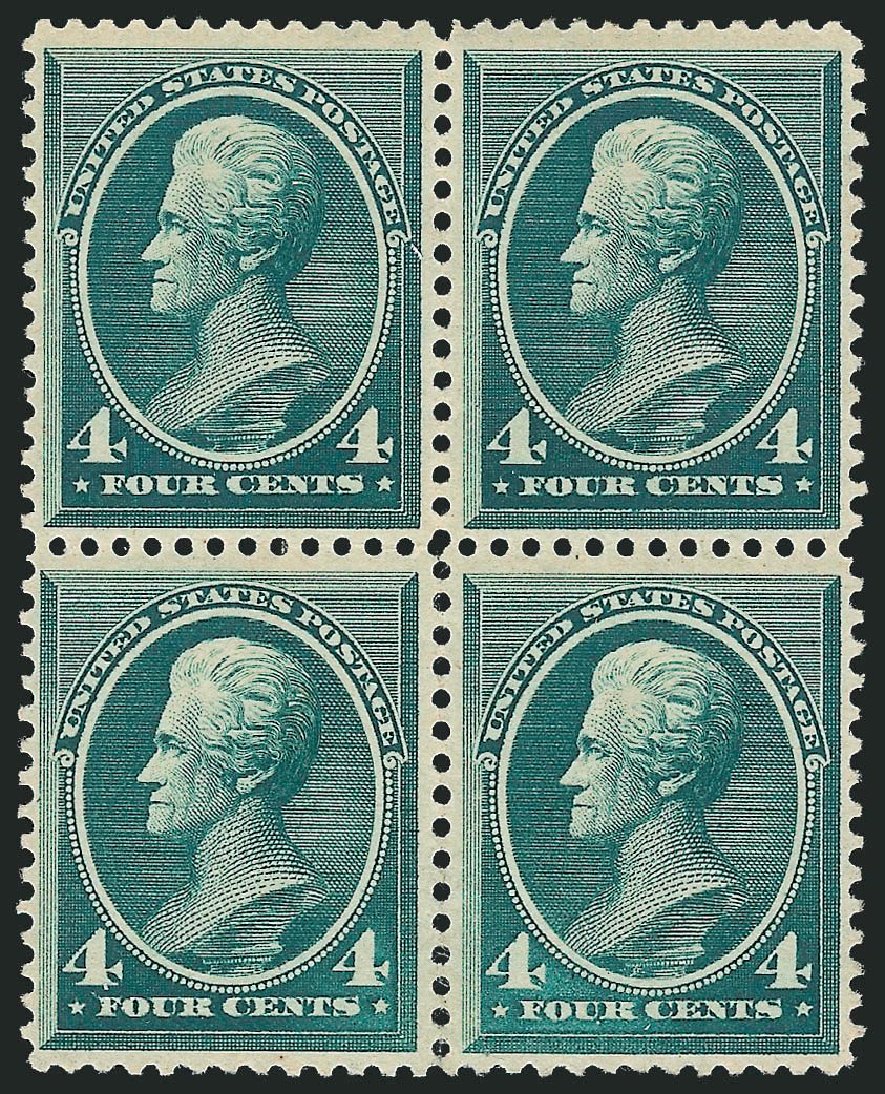 Cost of US Stamp Scott # 211: 1883 4c Jackson. Robert Siegel Auction Galleries, Nov 2013, Sale 1061, Lot 3638