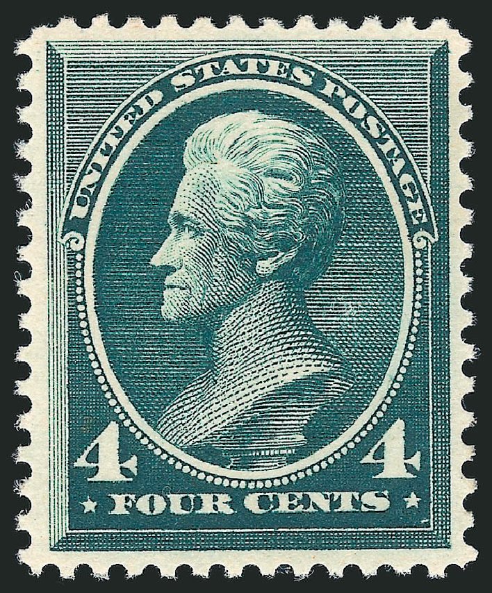 Costs of US Stamp Scott Cat. # 211: 1883 4c Jackson. Robert Siegel Auction Galleries, Sep 2009, Sale 976, Lot 1628