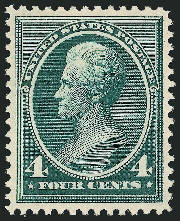 Prices of US Stamps Scott Catalog #211: 4c 1883 Jackson. Robert Siegel Auction Galleries, Dec 2009, Sale 978, Lot 1050