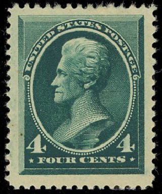 Cost of US Stamps Scott Catalogue # 211 - 4c 1883 Jackson. Daniel Kelleher Auctions, Jan 2012, Sale 628, Lot 331