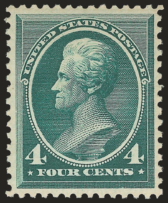 Price of US Stamps Scott 211: 4c 1883 Jackson. Robert Siegel Auction Galleries, Jun 2009, Sale 975, Lot 1441
