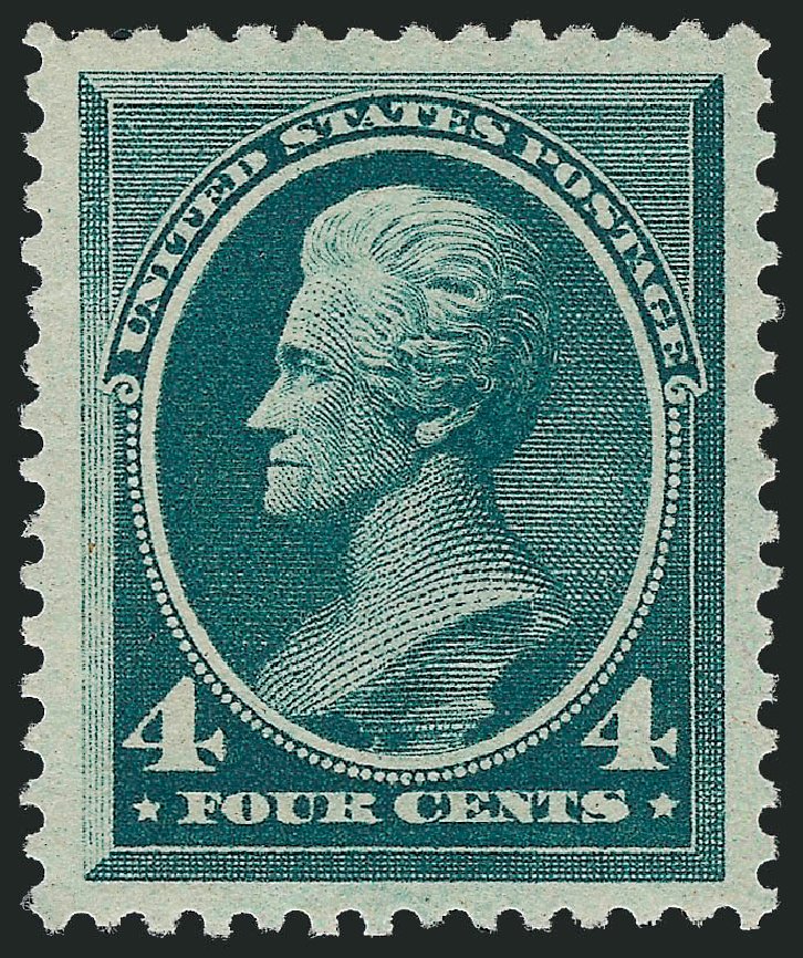 Value of US Stamp Scott Cat. #211: 1883 4c Jackson. Robert Siegel Auction Galleries, Oct 2010, Sale 997, Lot 5631